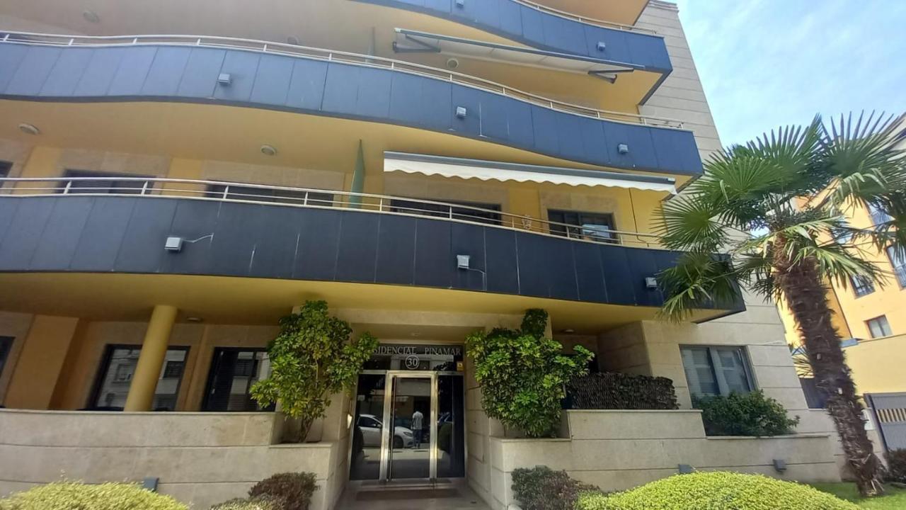 Apartamento En Urbanizacion Con Piscina En Playa De Silgar Санксенсо Екстериор снимка