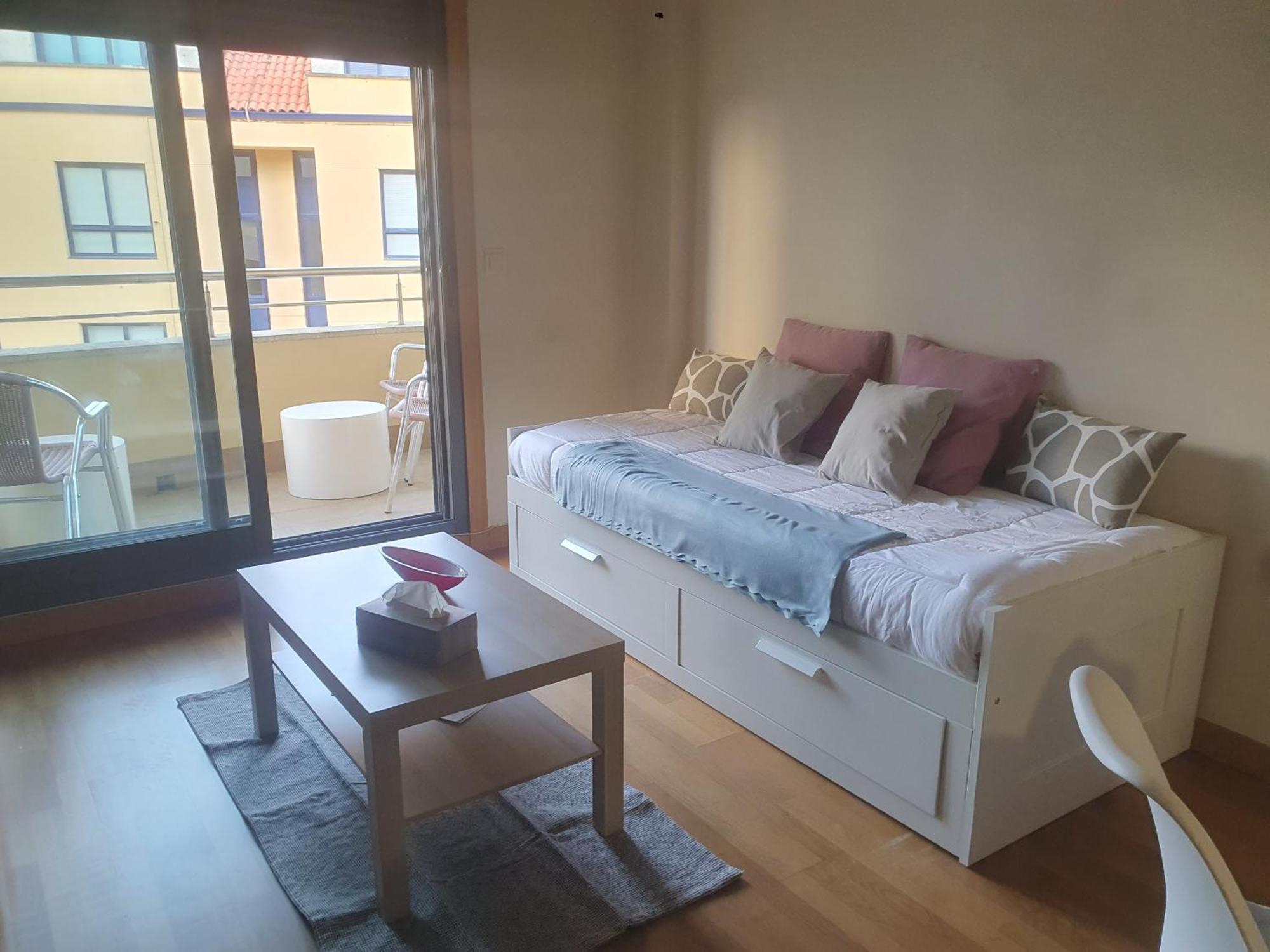 Apartamento En Urbanizacion Con Piscina En Playa De Silgar Санксенсо Екстериор снимка