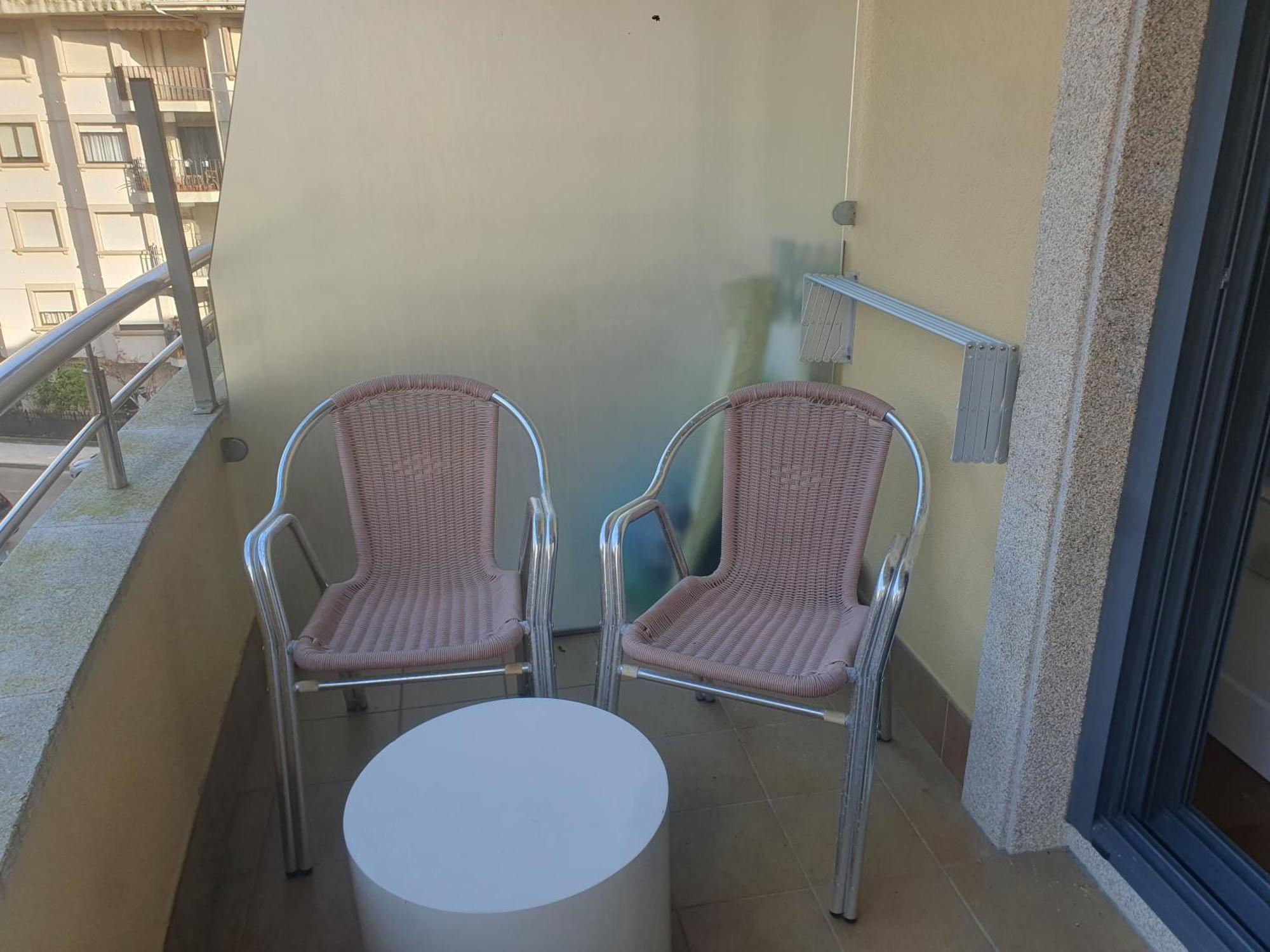 Apartamento En Urbanizacion Con Piscina En Playa De Silgar Санксенсо Екстериор снимка