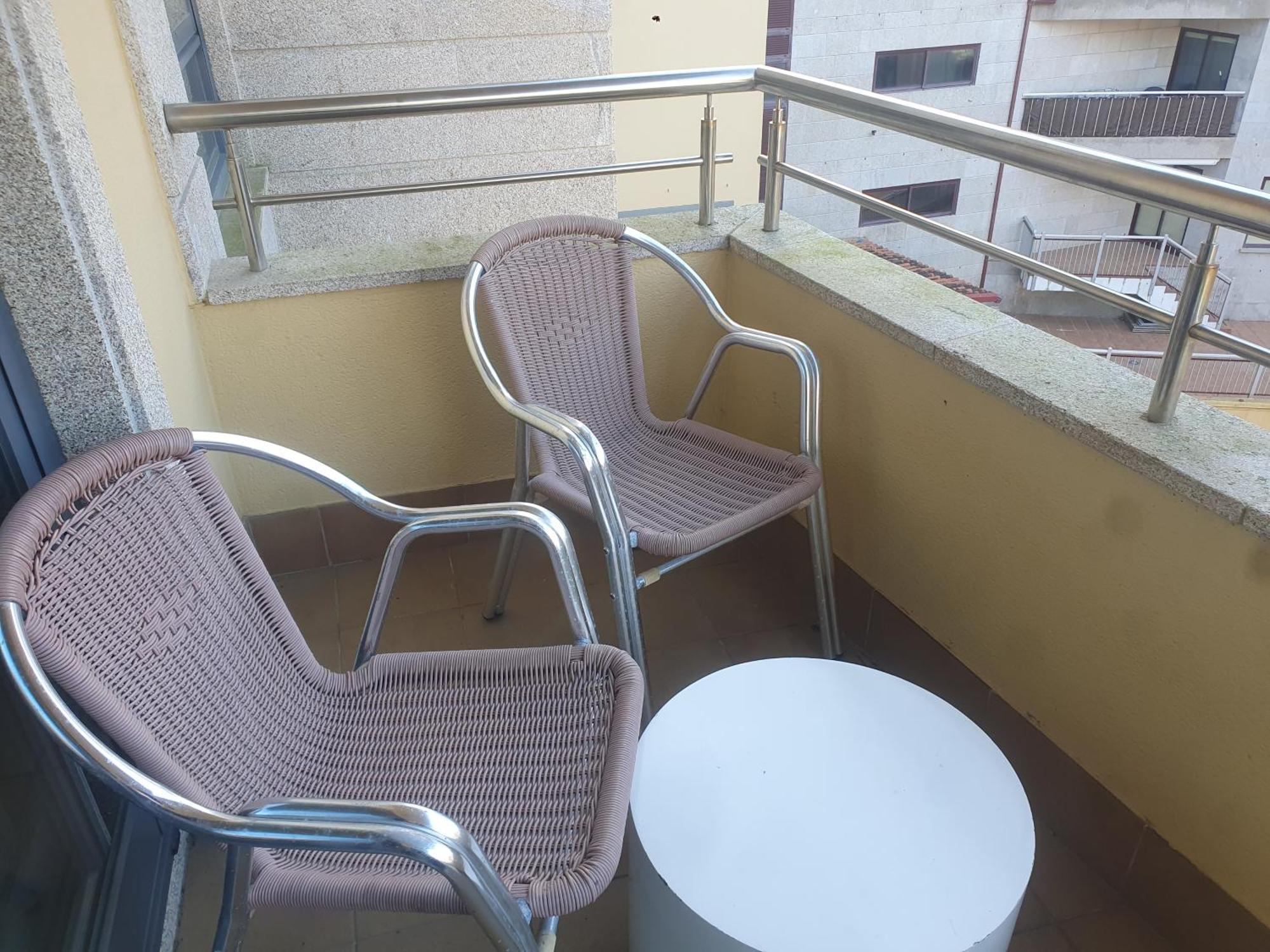 Apartamento En Urbanizacion Con Piscina En Playa De Silgar Санксенсо Екстериор снимка